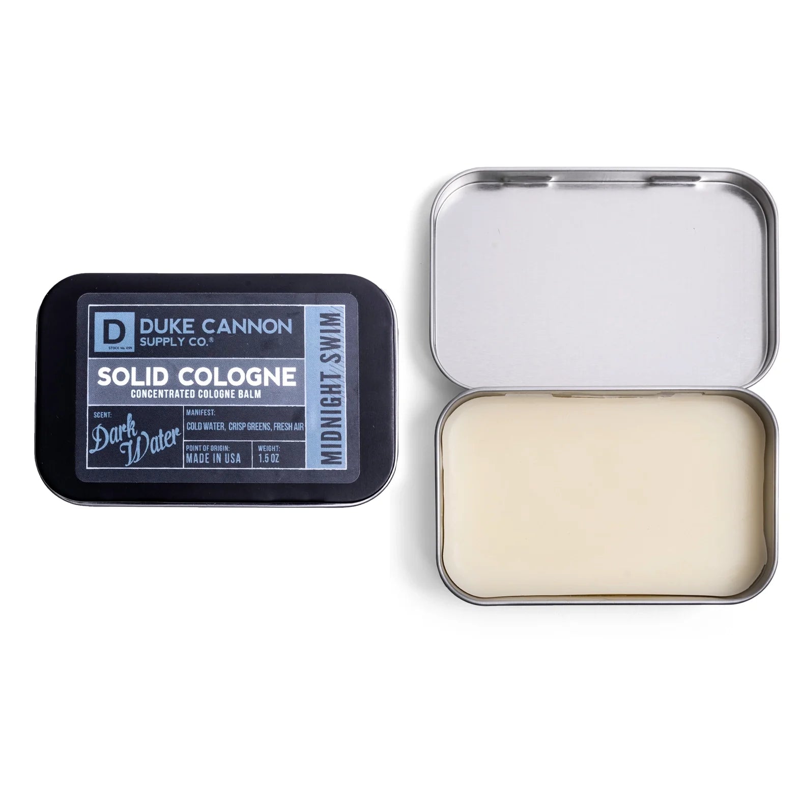 Midnight Swim Solid Cologne Balm | Duke Cannon