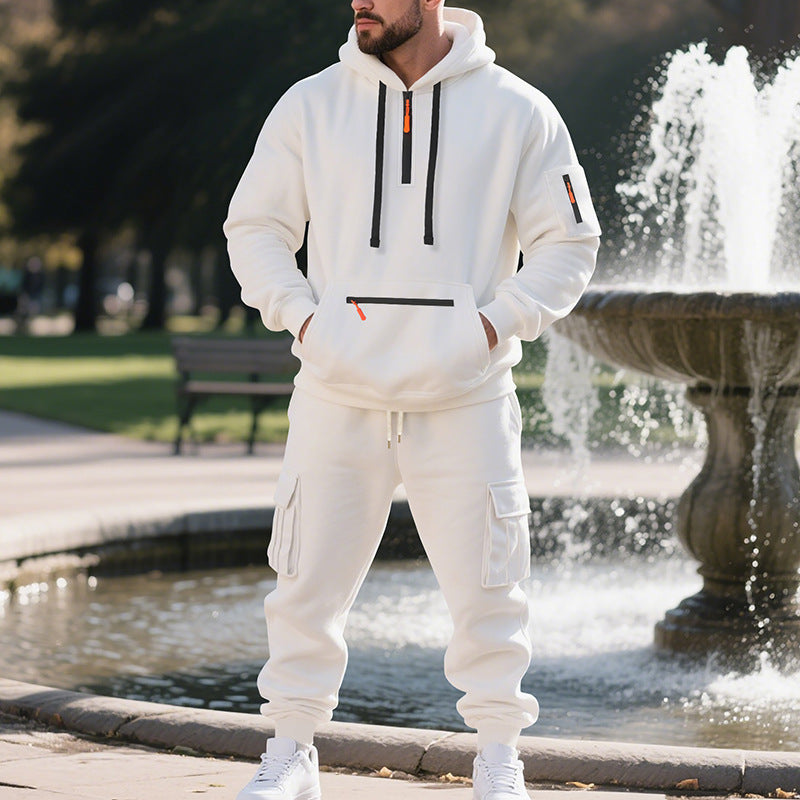 Multi-Pocket Sweatsuit 2 piece